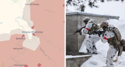 Великая Новоселка, войска РФ Великая Новоселка, войска РФ